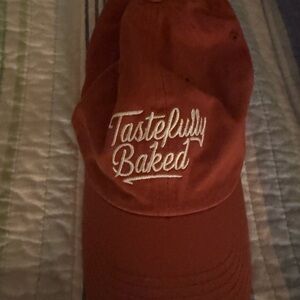 Rust Red 'Tastefully Baked' Cap